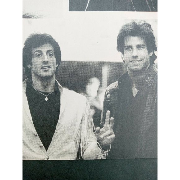 Staying Alive John Travolta Official Movie Magazine Vintage 1983 Stallone 1st Ed - Picture 9 of 12